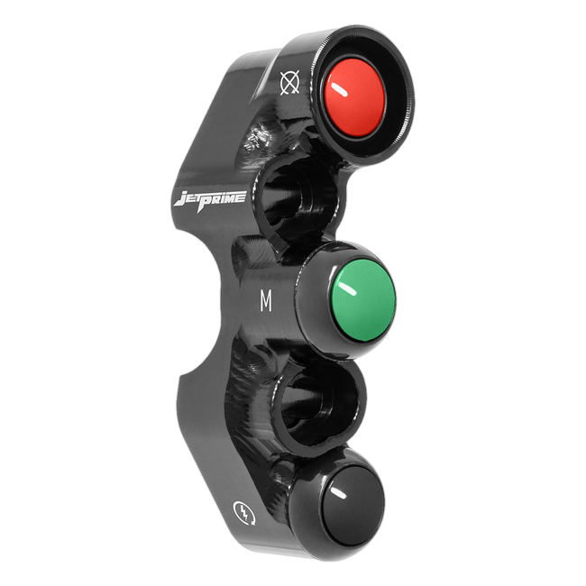 Lenkerschalter Street rechts JetPrime Suzuki GSX-R 600 (11-17) JP PD SU019 – universelles Lochbild