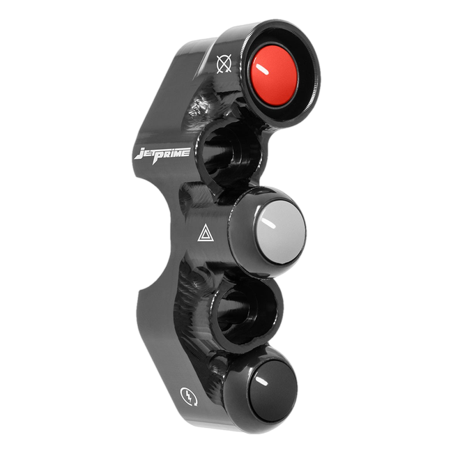 Lenkerschalter Street rechts JetPrime Yamaha YZF-R7 (22-25) JP PD YA073 – universelles Lochbild
