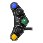 Lenkerschalter Superbike links JetPrime BMW S 1000 RR (19-26) JP SPS 038M – für MoTeC-Dashboard
