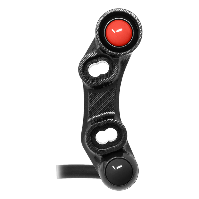 Lenkerschalter SuperSport rechts JetPrime Yamaha YZF-R7 (26) JP SPD MK900 – für Mectronik-Dashboard, universelles Lochbild