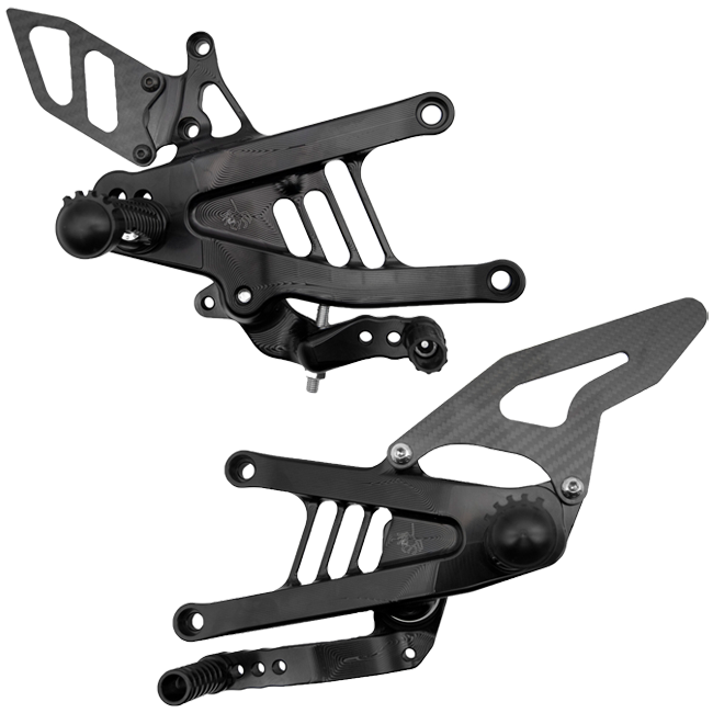 Footrest system "Standard" Spider Racing Ducati Panigale V4/S (2025) 10.D311