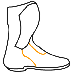 1x RST Tractech EVO D3O Short Botas (izquierda + derecha)