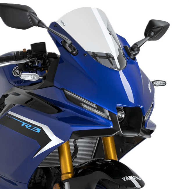 Puig R-Racer Windshield Yamaha YZF-R3 (19-26) 