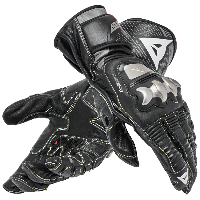 Dainese full metal 7 racing motorcycle leather gloves | Men | Black | 201810001463100