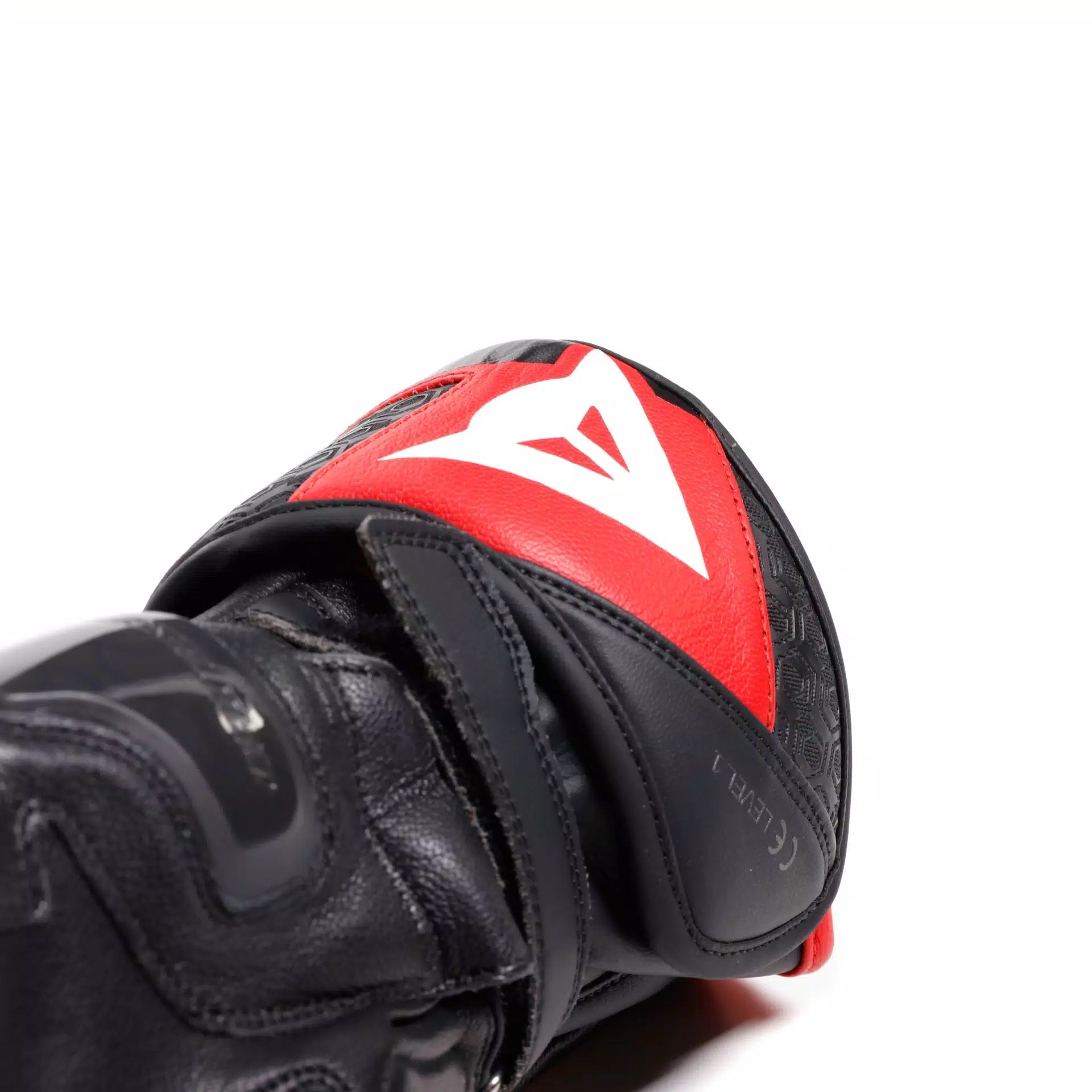 Dainese Fiero Racing motorcycle leather gloves | Men | Black/red | 2018100025A700