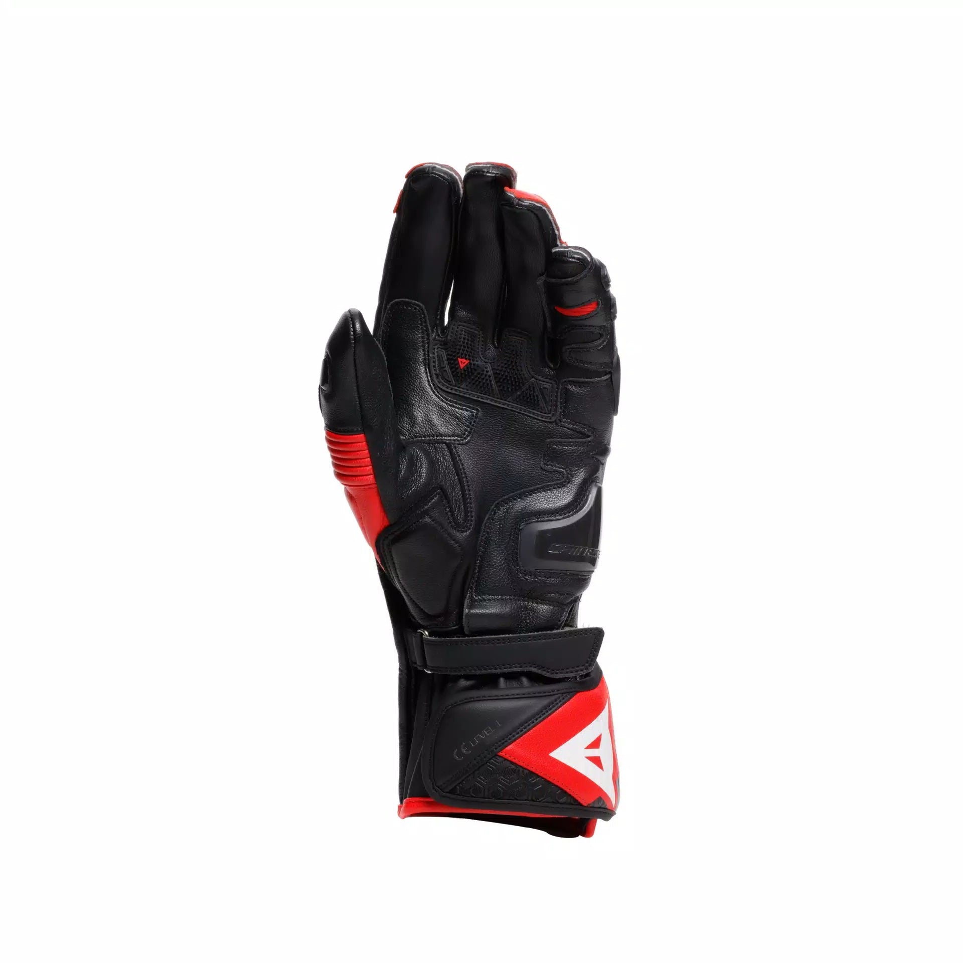 Dainese Fiero Racing motorcycle leather gloves | Men | Black/red | 2018100025A700