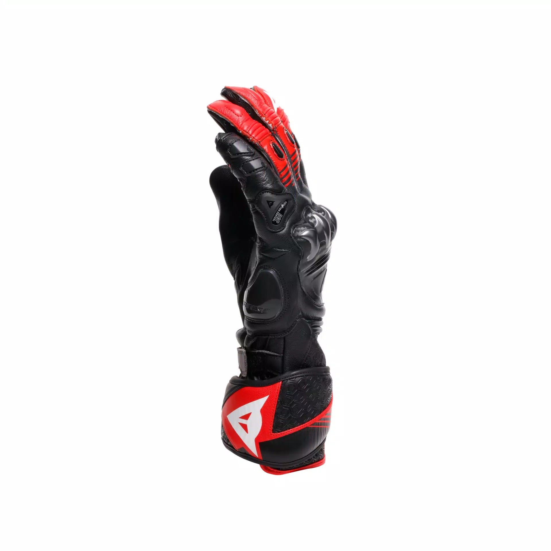 Dainese Fiero Racing motorcycle leather gloves | Men | Black/red | 2018100025A700