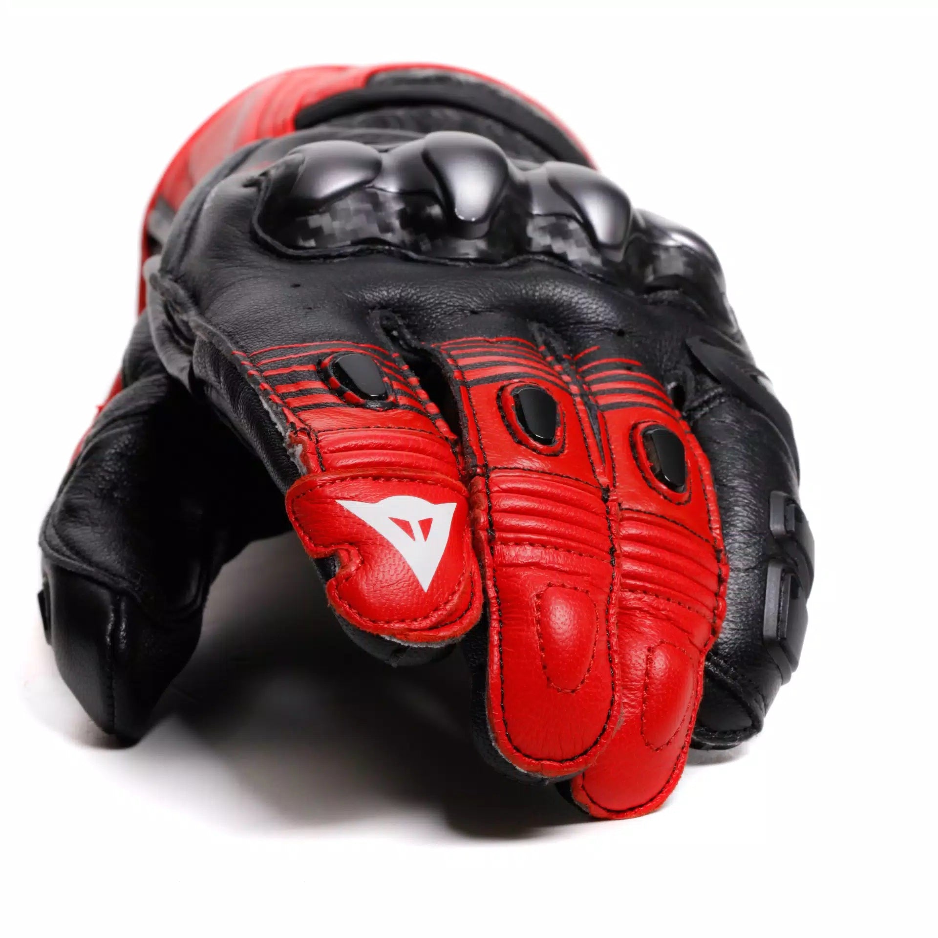 Dainese Fiero Racing motorcycle leather gloves | Men | Black/red | 2018100025A700