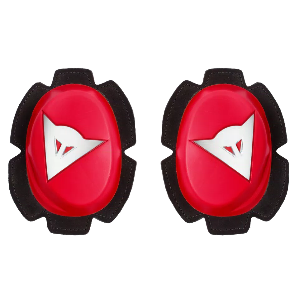 Dainese Pista Kneechreif Knee Slider Red/Weiß 201876166630001