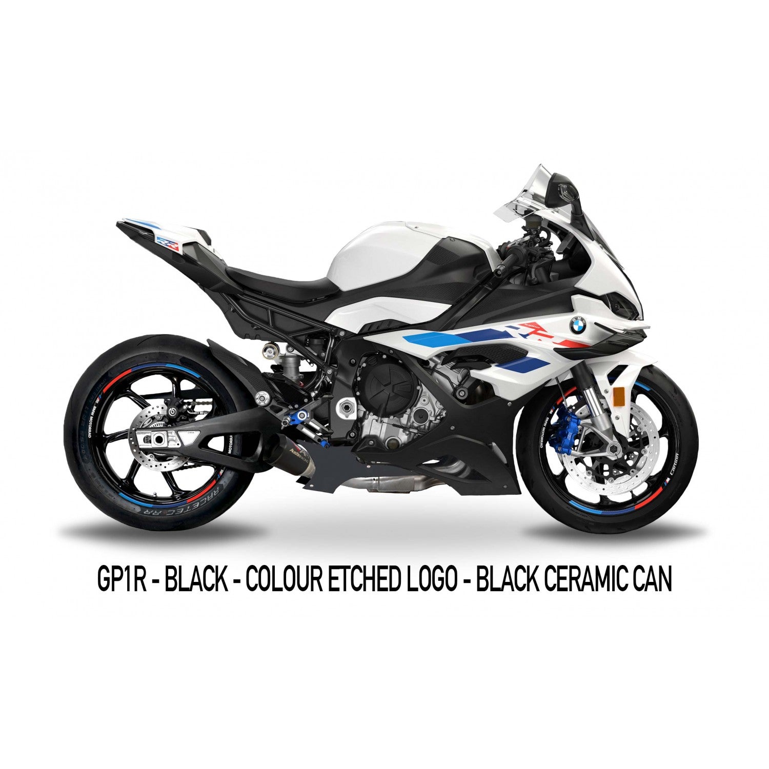 Austin Racing Slip-on GP3 (GP1R/V3) + CAT replacement tube BMW S1000RR K67 (19-25)