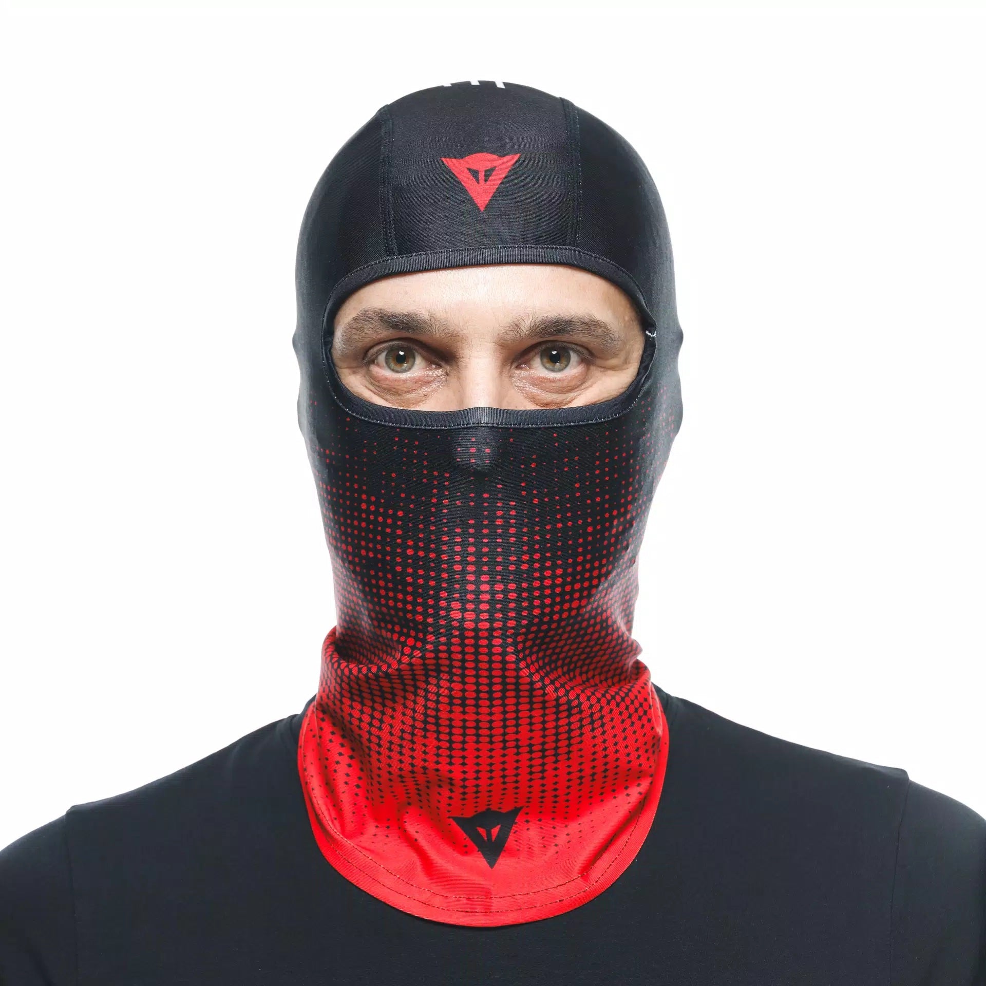 Dainese storm hood black/red with dainese logo | 201910000681L001