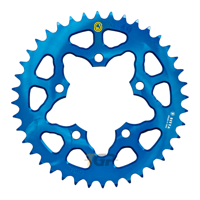 Sitta rueda de cadena de aluminio Yamaha R7 (21-25) (201M) – 37-48 dientes, paso 525 