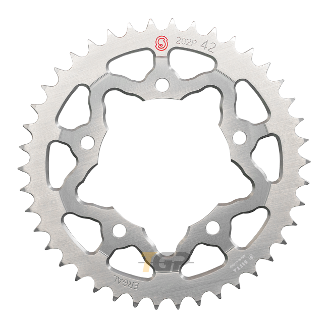 Sitta rueda de cadena de aluminio Yamaha R7 (21-25) (201M) – 37-48 dientes, paso 525 