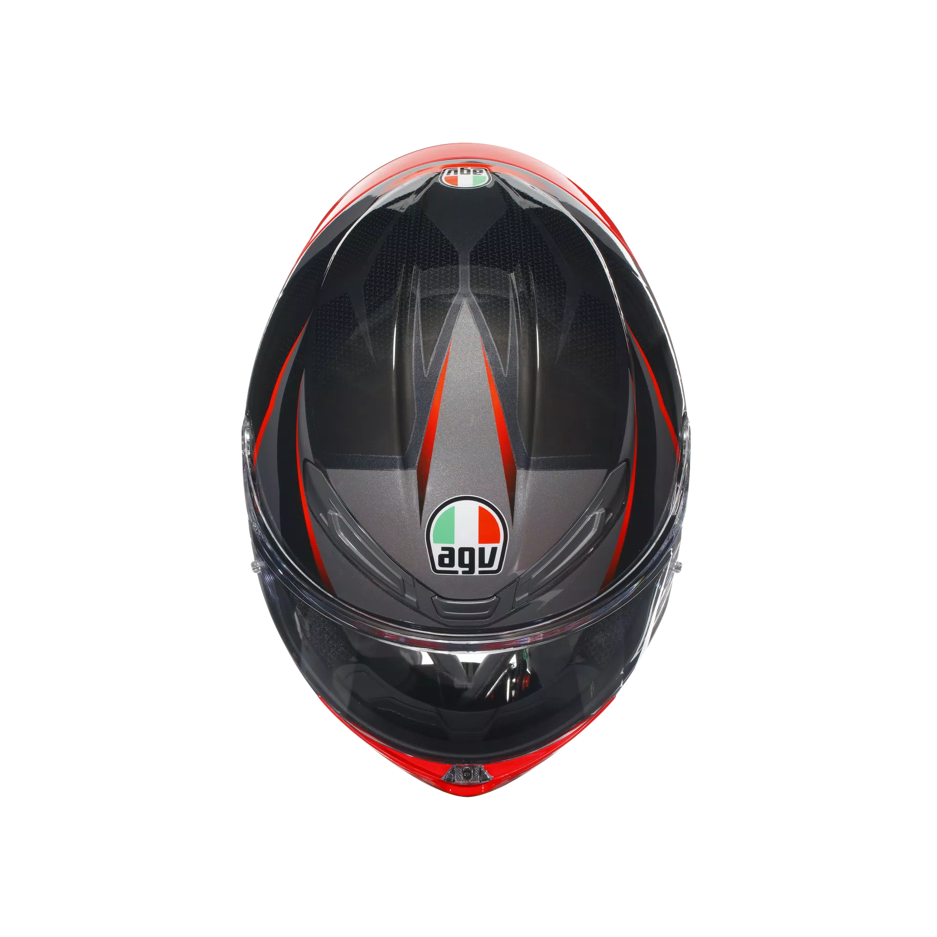 AGV K6 S Helm Slashcut black/gray/red | 2118395001014