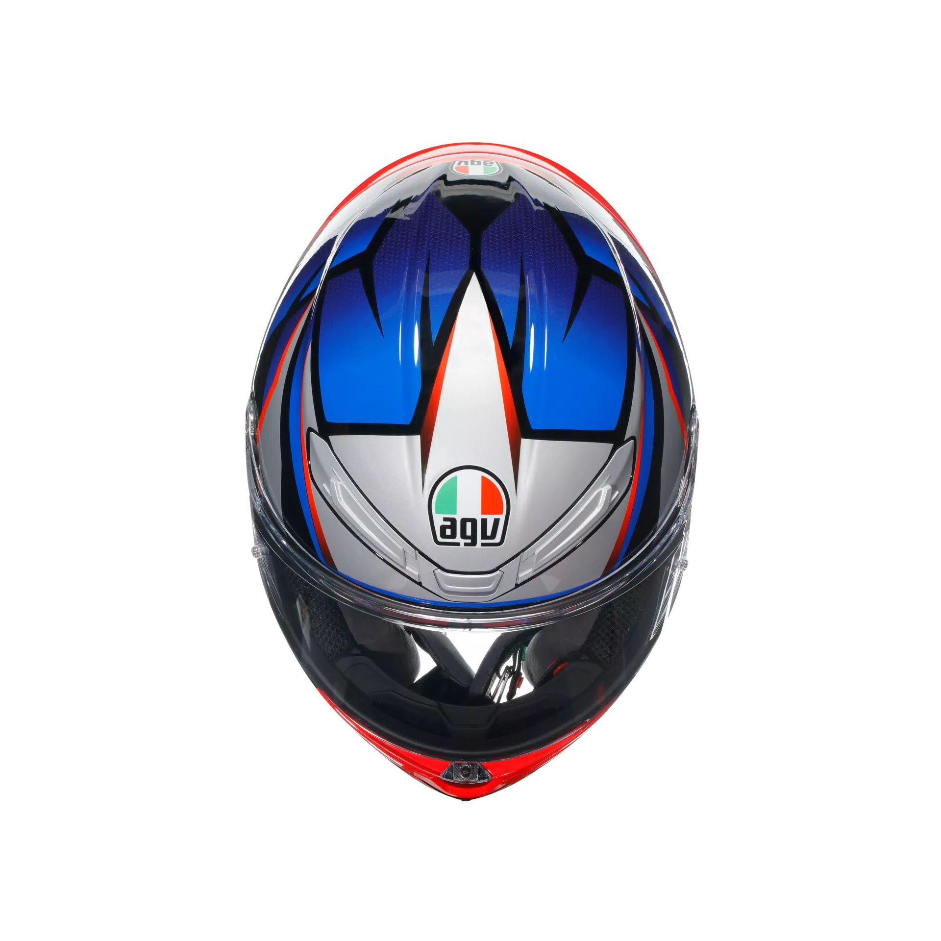 AGV K6 S Helm Slashcut black/blue/red | 2118395001015