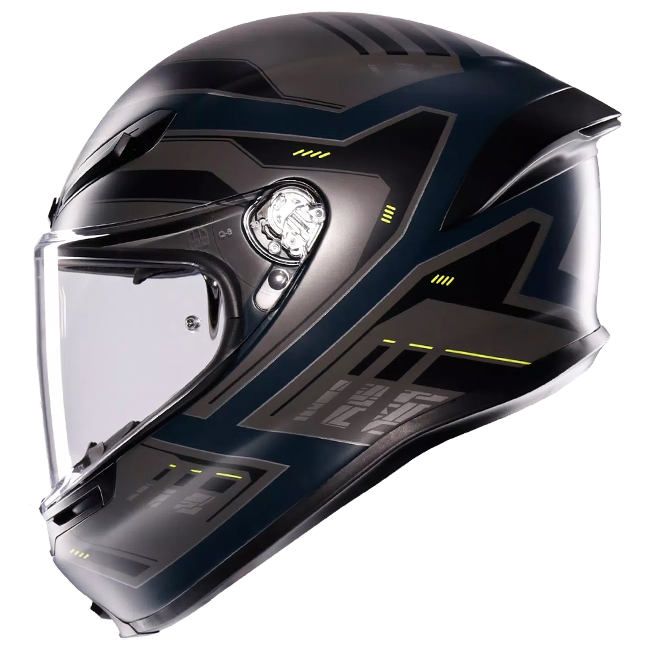 AGV K6 S helmet enhance matt gray/yellow fluo | 2118395001022