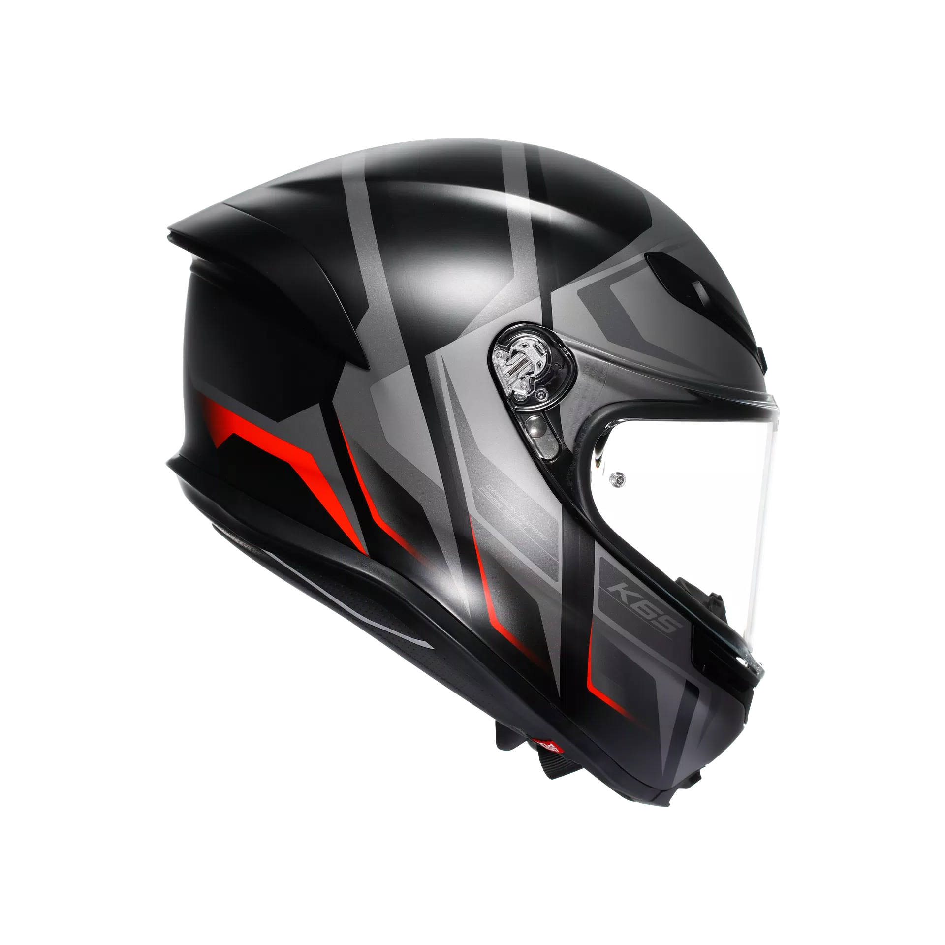 AGV K6 S helmet karve matt black/gray/red | 2118395001024