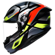 AGV K6 S Helm Erazer Black/Red/Yellow Fluo | 2118395001026
