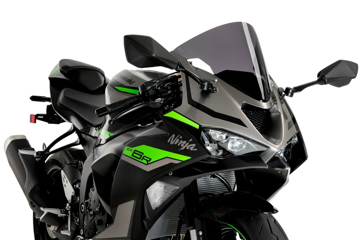 Puig R-Racer Windshield Kawasaki ZX-6 R (24-25) 