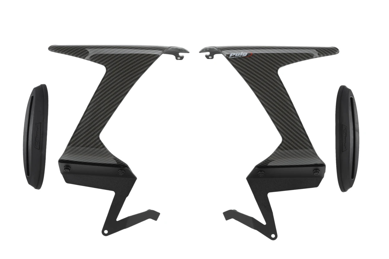Puig Winglets Side Spoiler Downforce Kawasaki ZX-6 R (24-25) 