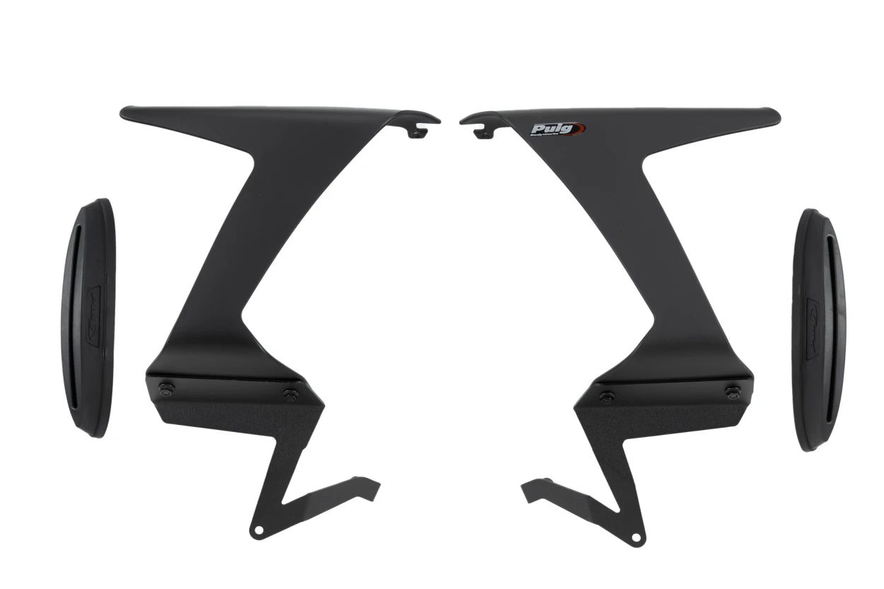 Puig Winglets Side Spoiler Downforce Kawasaki ZX-6 R (24-25) 