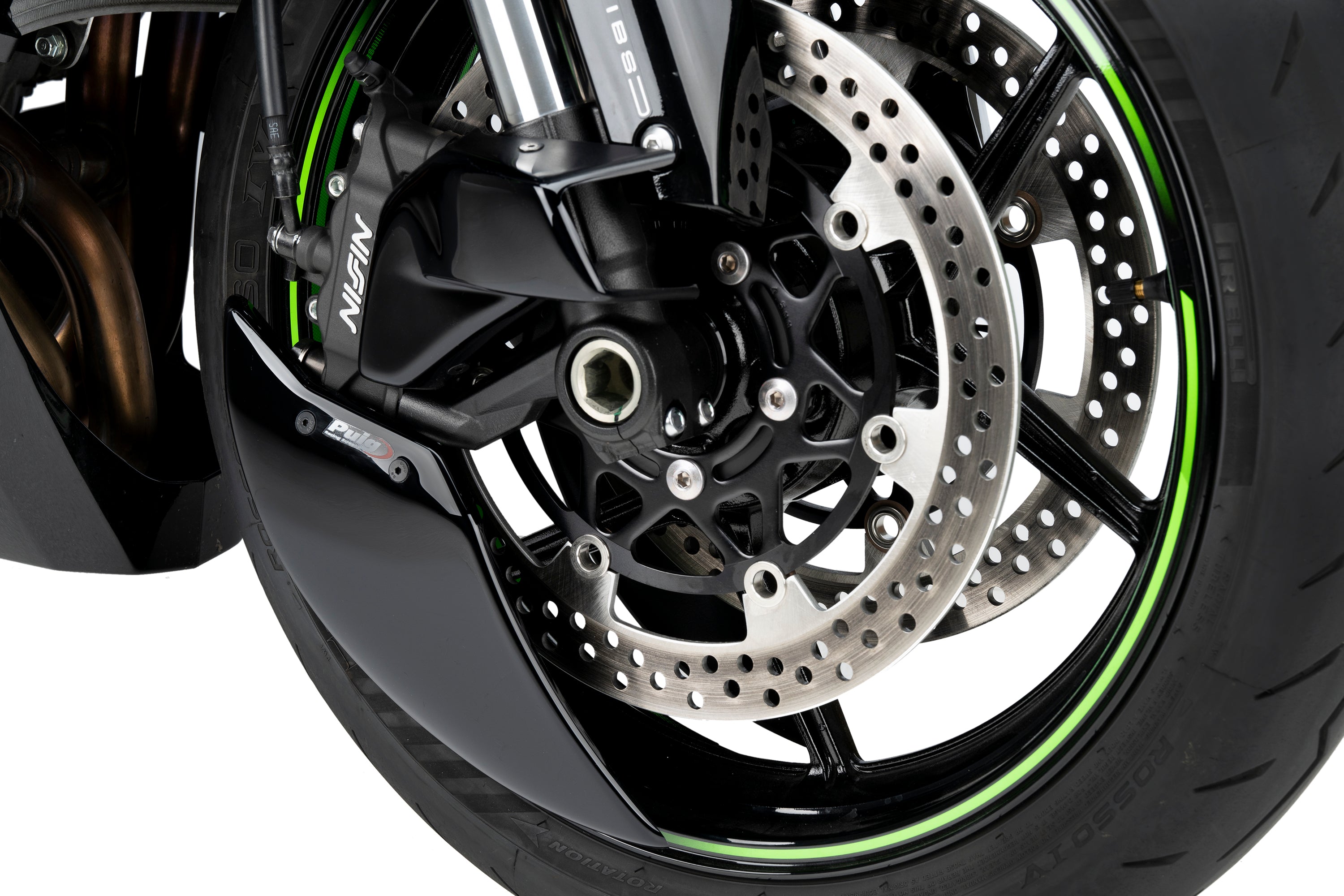 Pinzas de freno Refrigeración Conductos de aire Puig Kawasaki ZX-6 R (24-25) 