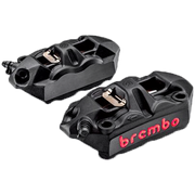 Kit de pinzas de freno Brembo Radial M4 Monoblock negro 100mm 220988550 