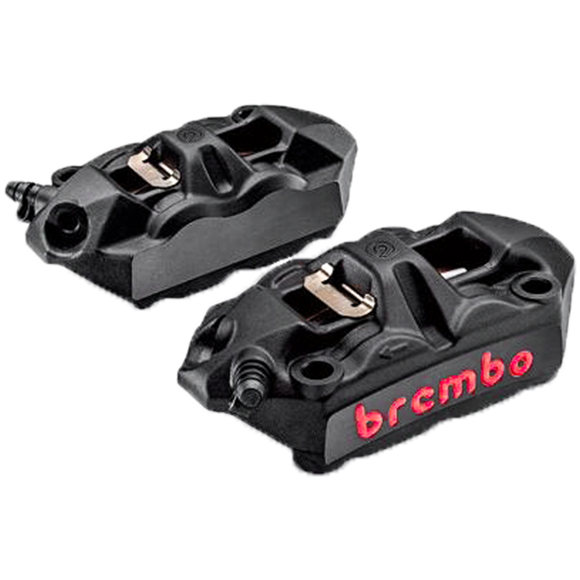Kit de pinzas de freno Brembo Radial M4 Monoblock negro 108mm 220A39750 