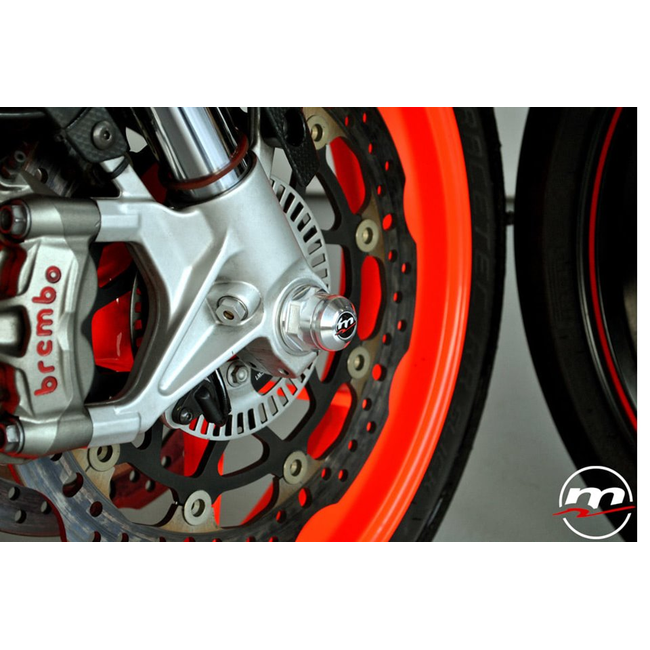 Hinterrad-Achsprotektoren Melotti Racing Yamaha YZF-R6 (17-21) PR.YA.315P1C – Bild 1