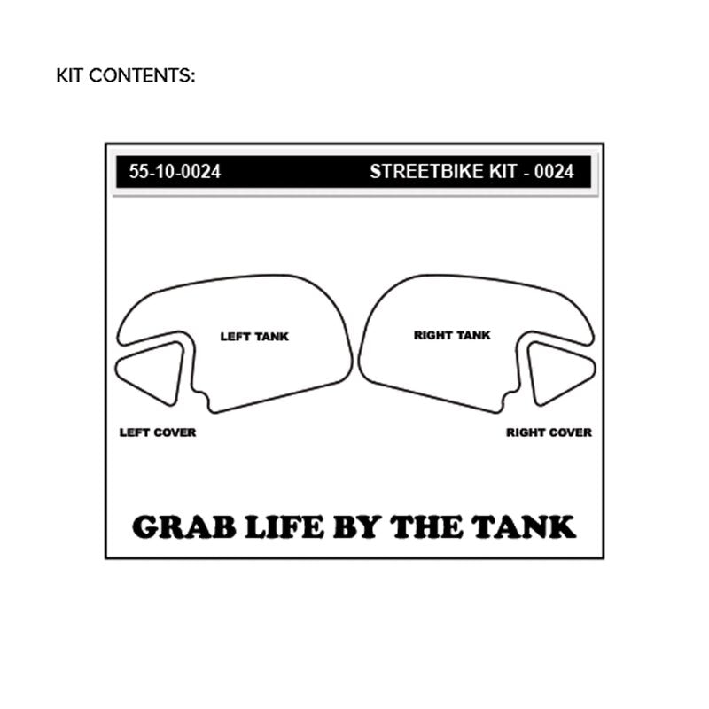 Stompgrip Vulcano Almohadillas de Tracción Honda CBR 600 RR (13-20) 55-10-0024 