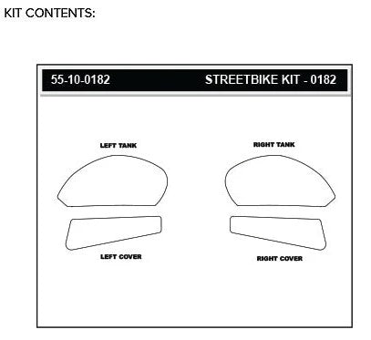 Stompgrip Icon Traction Pads Yamaha YZF-R7 (22-25) 55-14-0182