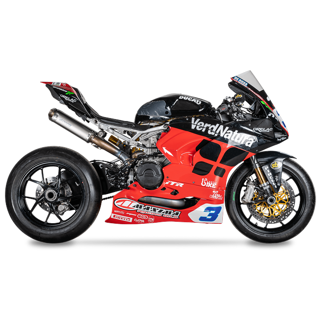 Spark Exhaust Komplettanlage Rechteckig WSSP Titanium Ducati Panigale 959 (16-19) GDU8836T