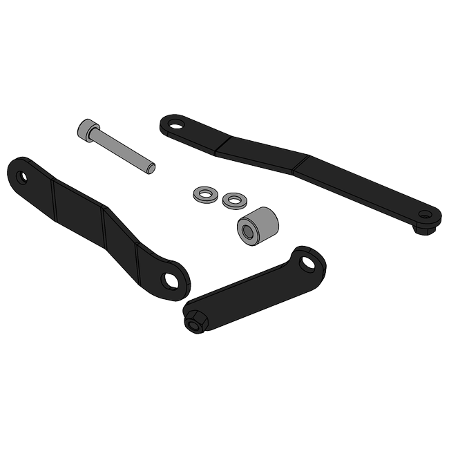 Spark Exhaust Montagesatz Satz GKA8803T Kawasaki ZX-10R/RR (21-26) SKIT122
