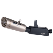 Spark Exhaust Halbkomplette Anlage Satz Grid-O Euro5 Black Box Triumph Street Triple 765 R/RS (20-22) GTR0503BOM