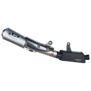 Spark Exhaust Halbkomplette Anlage Satz Moto GP Euro5 High Lateral Titanium Triumph Street Triple 765 R/RS (20-22) GTR0506TOM