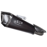 Spark Exhaust Slip-On Konix Evo Dark Euro 5+ Edelstahl KTM 990 RC R (25-26) GKT0121DOM