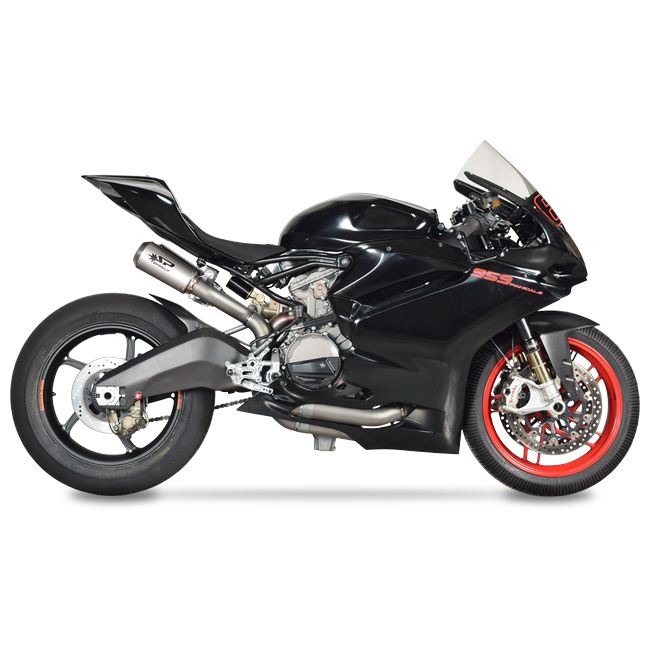 Spark Exhaust Komplettanlage Untersitz Moto GP Titanium Ducati Panigale 959 (16-19) GDU8833T