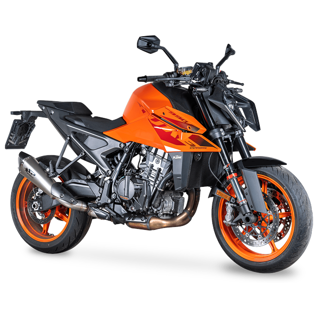 Spark Exhaust Slip-On Konix Evo Euro 5+ Titanium KTM 990 RC R (25-26) GKT0121TOM