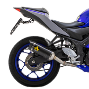 Arrow slip-on thunder carbon yamaha yzf-r3 (21-25) 71831mk