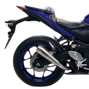Escapamento Arrow Slip-On Pro-Race de acero inoxidable para Yamaha YZF-R3 (19-20) 71894PRI 
