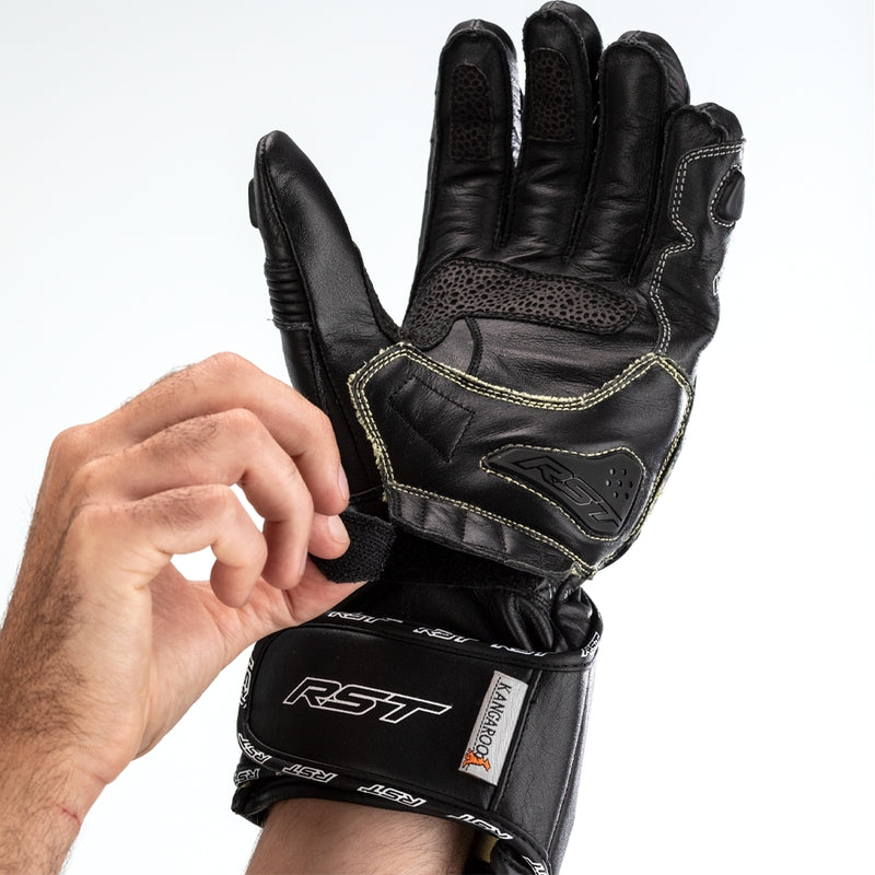 RST Tractech Evo 4 motorcycle leather gloves | Women | Black | 103495 