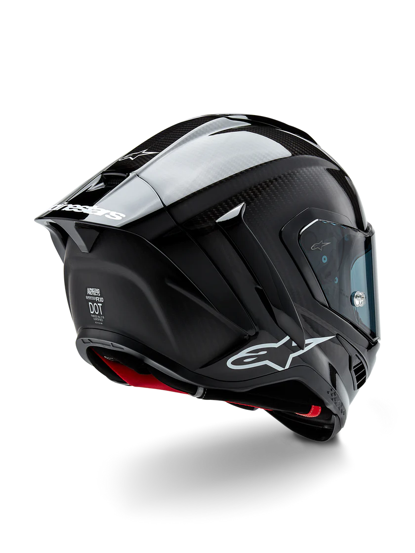 AlpineStars Supertech R10 Solid Helm Carbon Gloss 8200124-1902