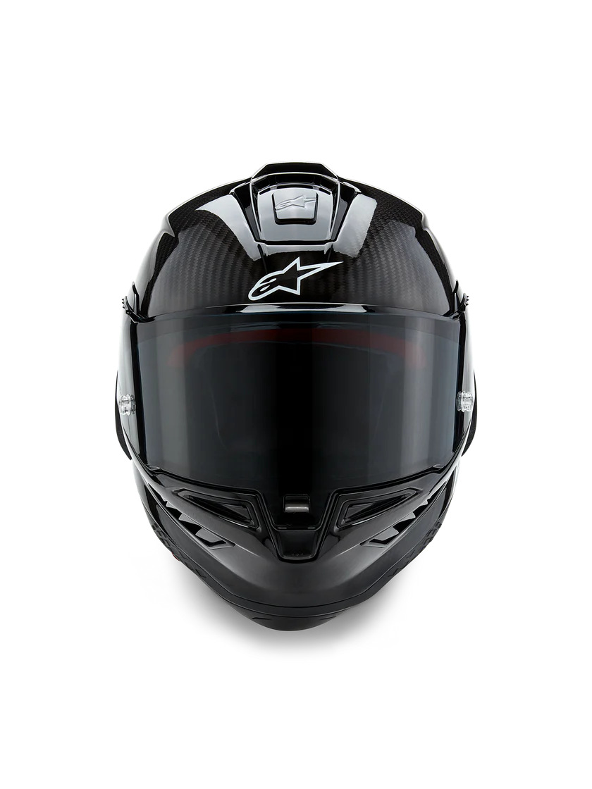 AlpineStars Supertech R10 Solid Helm Carbon Gloss 8200124-1902