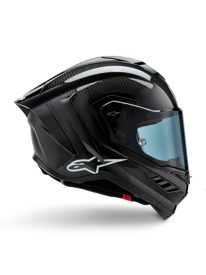 AlpineStars Supertech R10 Solid Helm Carbon Gloss 8200124-1902