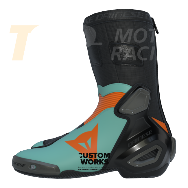Dainese Axial 2 Racing and street motorcycle boots | Men | Fluorot / Black | Custom Works 