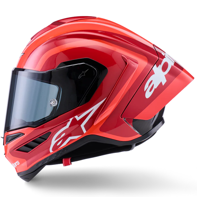 Alpinestars Supertech R10 Helmet Arius Double Red Glossy 8203926-1683 