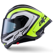 Alpinestars Supertech R10 Helmet Arius Yellow Fluo Gloss 8203926-1699 