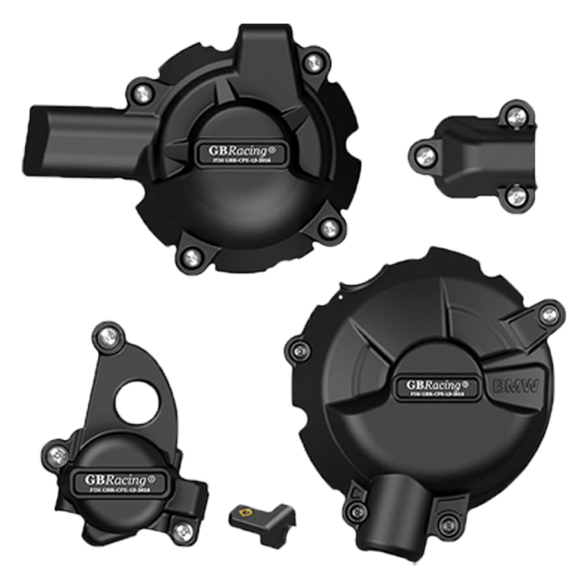 Motor lid protectors complete set GBRACING BMW S1000RR K67 (19-25)