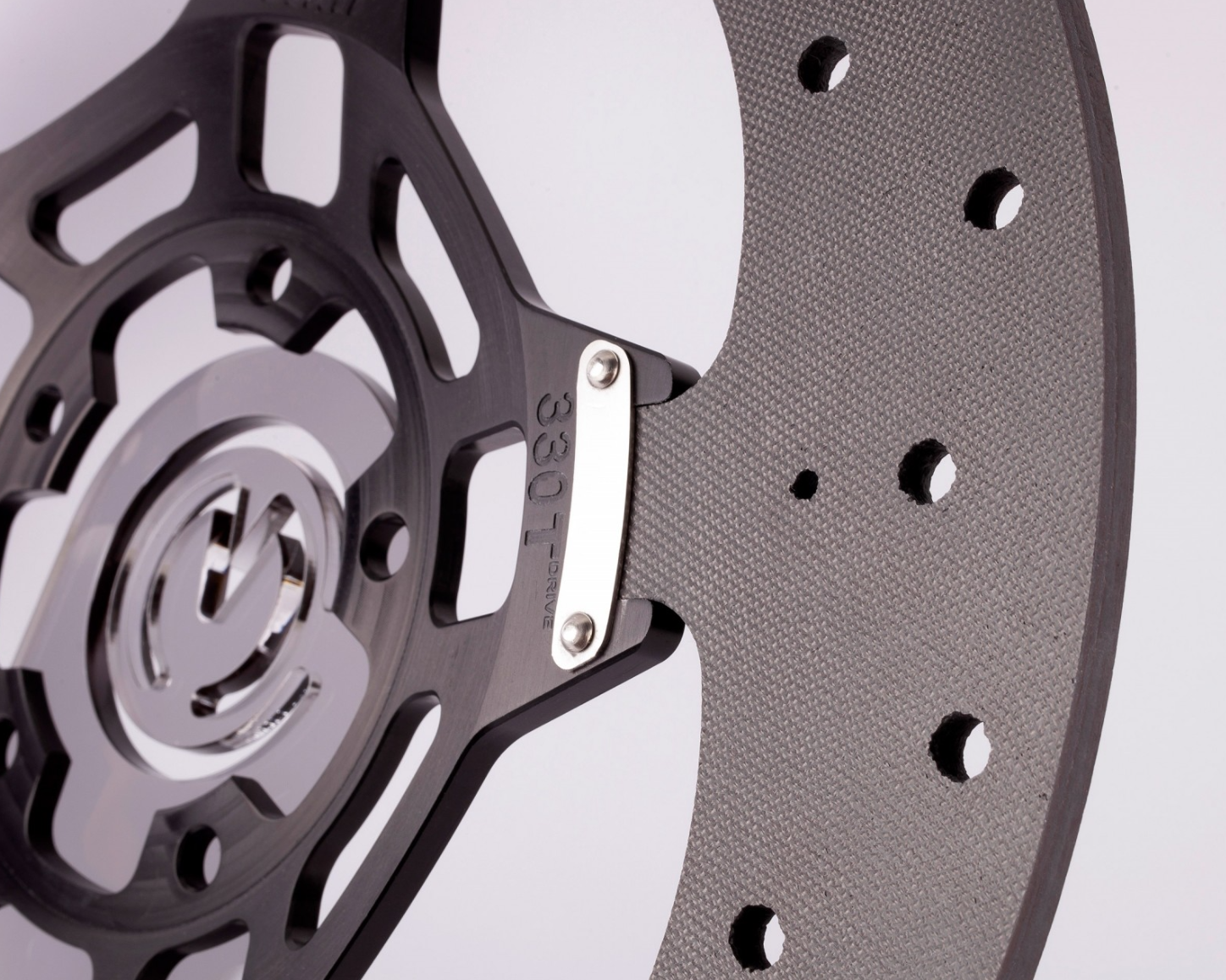 Kit SICOM Carbon-Cerámica Discos de freno Estilo GP SSP 330x6mm para Ducati Panigale V4/S/R (18-24) 