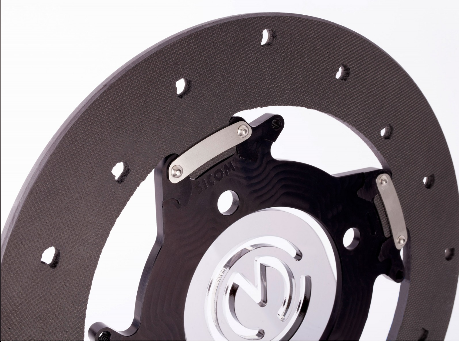 SICOM Carbon-Ceramic Rear Wheel-Brake Discs T-Drive 245x6mm Kit Ducati Panigale V4/S/R (18-24) 